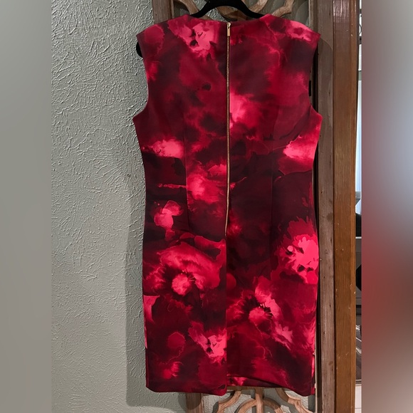 DKNY women’s Sheath Scuba Printed Dress - Picture 4 of 4